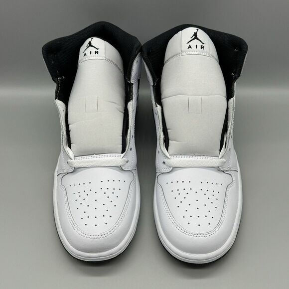 Nike Air Jordan 1 Mid Shoes Men's Size 11 White Black DQ8426-132 NEW Panda Retro - Picture 3 of 11